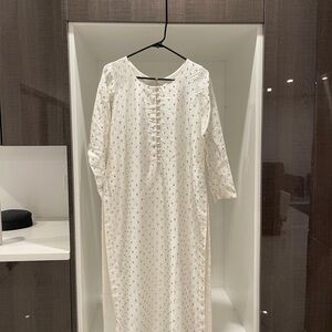 Pakistani/Indian Kurti Elegant White Dress/Muse Inspired